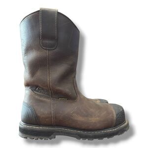 Ace Bronco IV Composite Tow Brown Leather Safety Toe Waterproof Work Boots 12